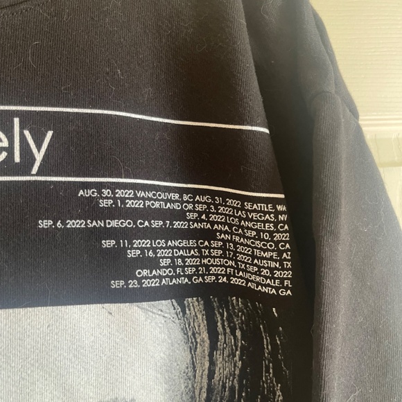 *OFFICIAL* Destroy Lonely XMAN Tour ‘Love Lasts Forever’ Hoodie - Picture 4 of 6